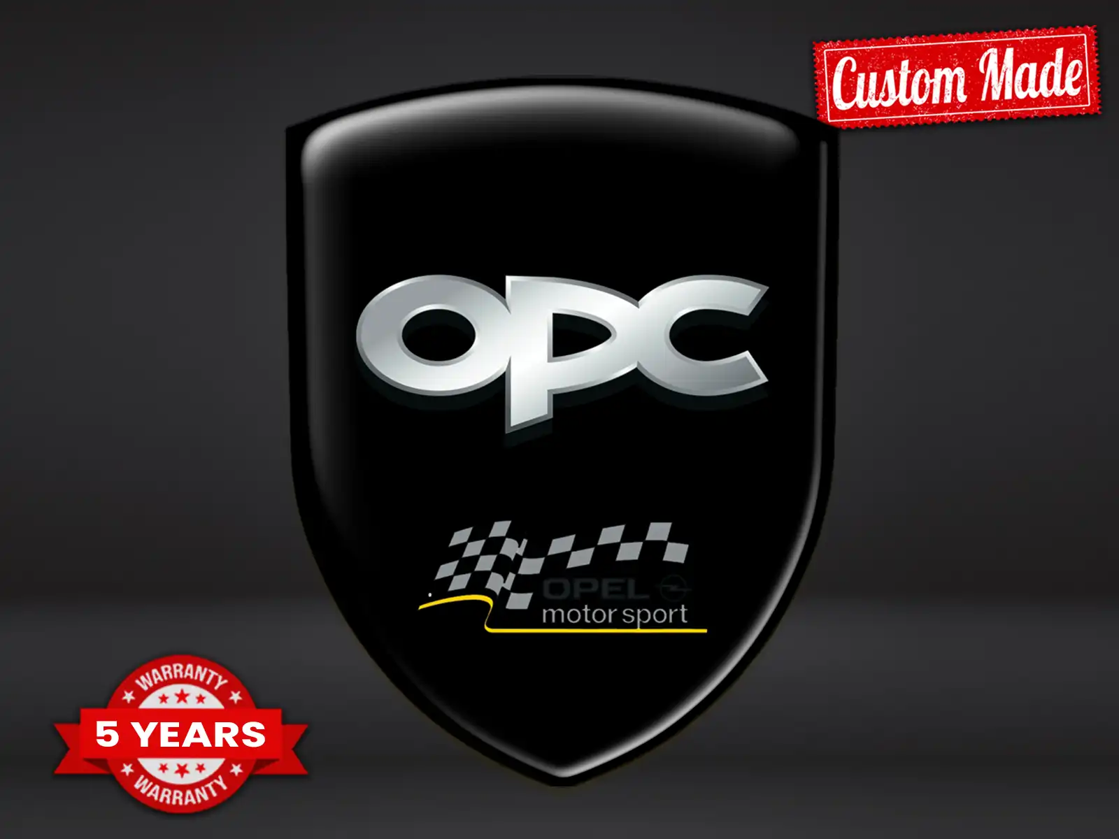 OPC Autoaufkleber Limitiert Stilvoll Professionell